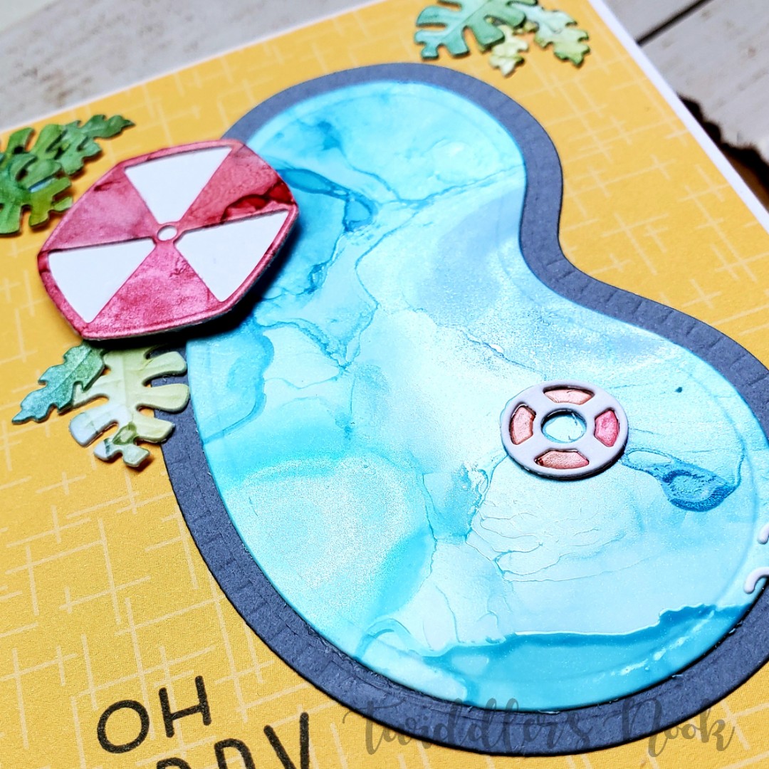 Timbro Natale Spellbinders Doodle Fiocco Di Neve 3D Shading Timbro